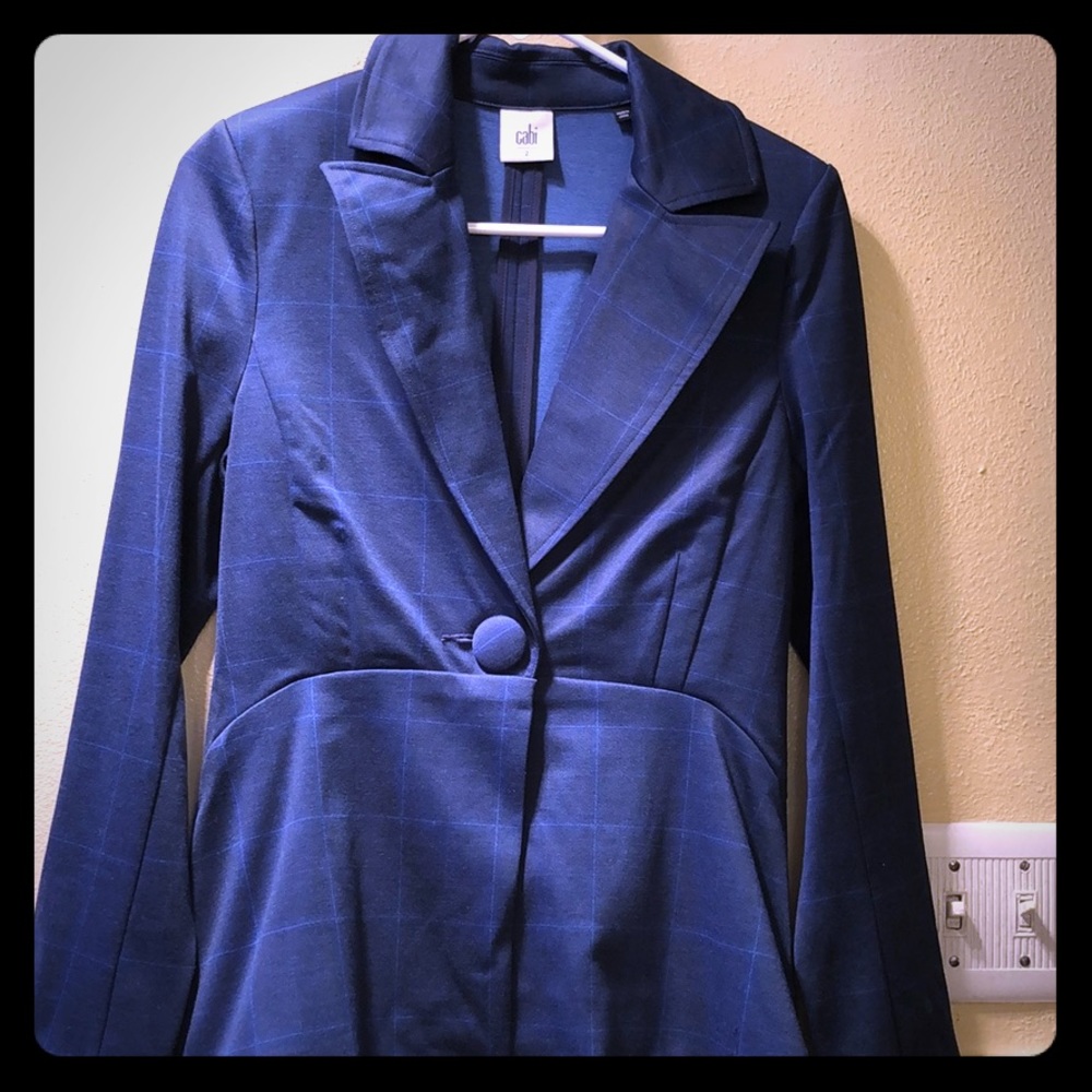 Cabi Check Blazer